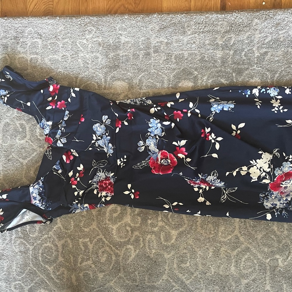 Stop Staring Floral Retro Dress